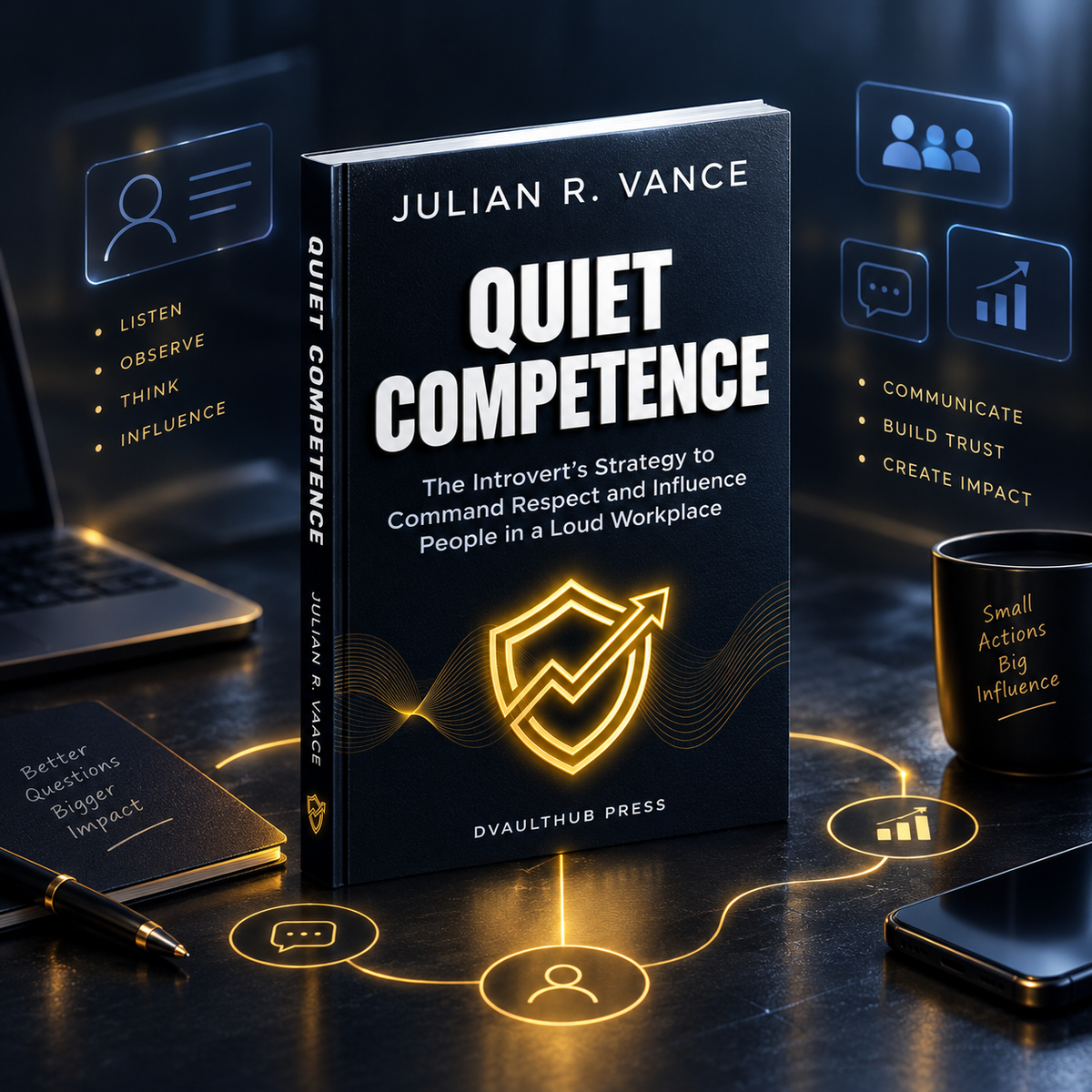 Quiet Competence: The Introvert's Strategy to Command Respect and Influence People in a Loud Workplace